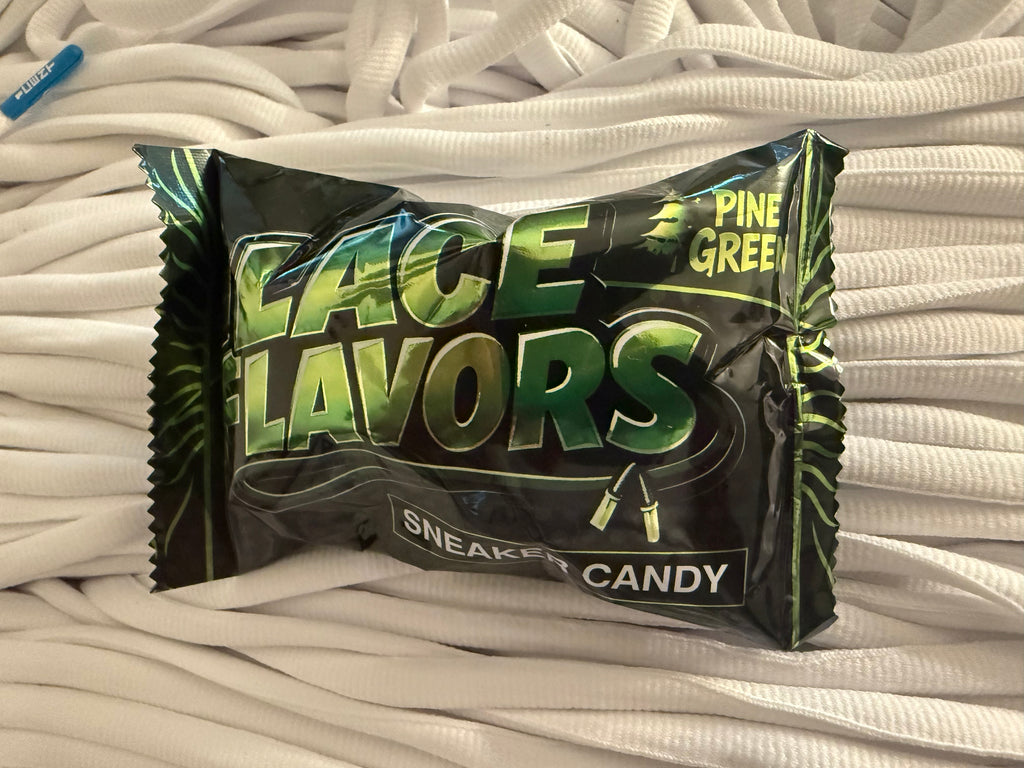 PINE GREEN — Premium  Foamposite Pro Laces