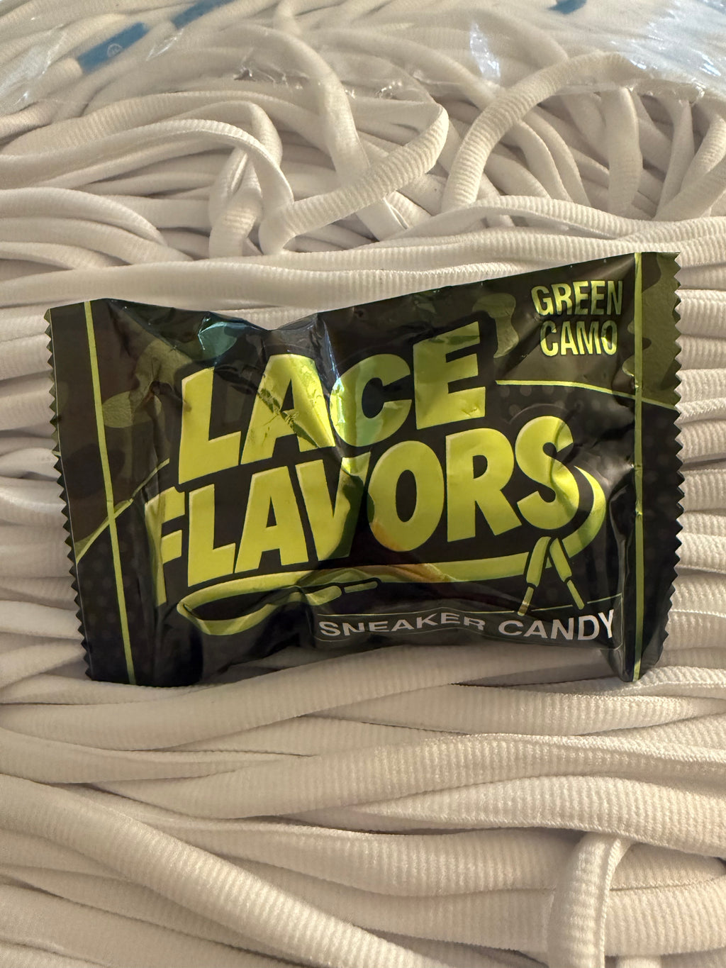 GREEN CAMO — Premium Foamposite Pro Laces