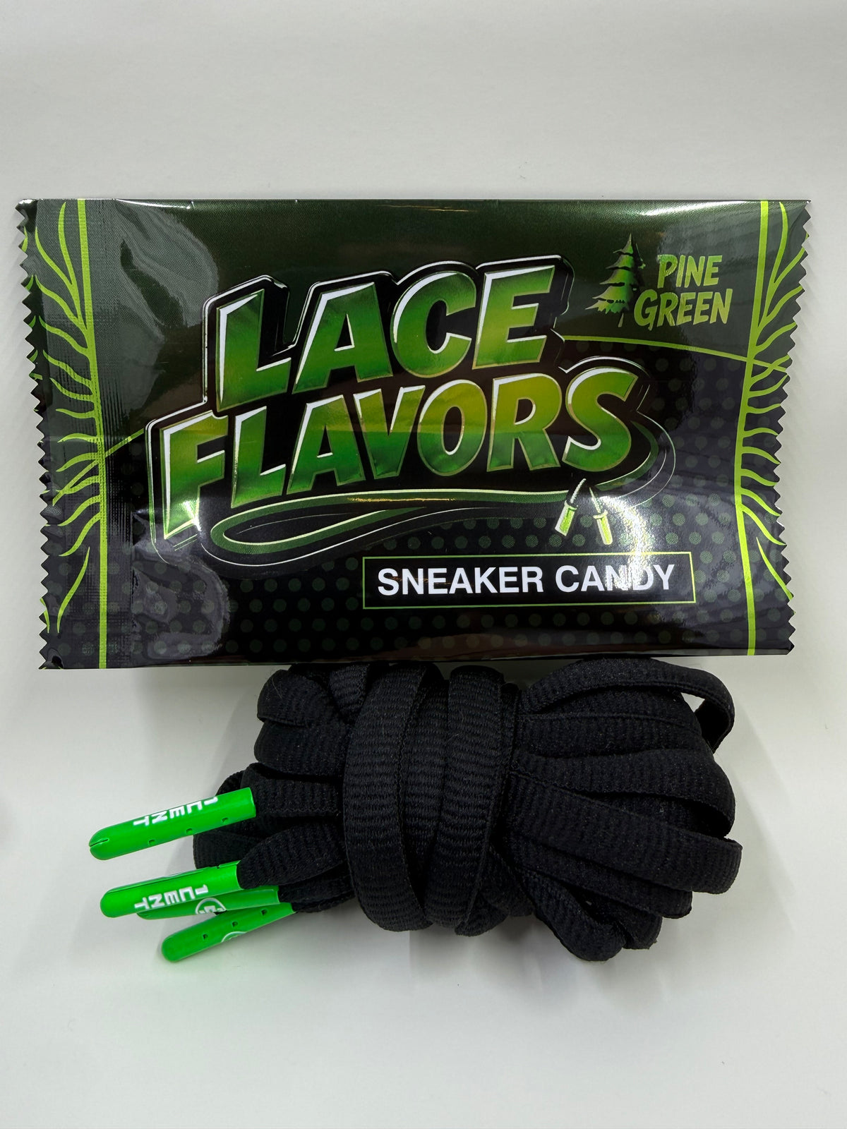 PINE GREEN — Premium  Foamposite Pro Laces